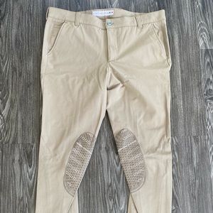 Equestrian riding pants. Breeches